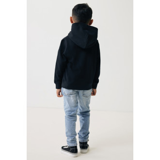 Dětská mikina s bočními kapsami Iqoniq Yengo z rec. bavlny