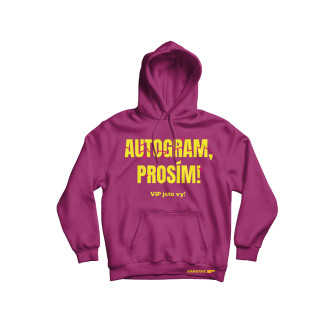 Mikina AUTOGRAM PROSÍM!