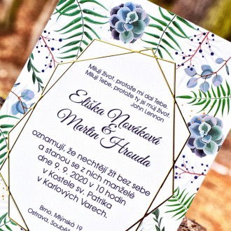 Svatební oznámení FO1205
