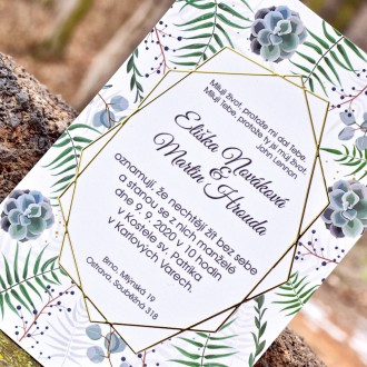 Svatební oznámení FO1205