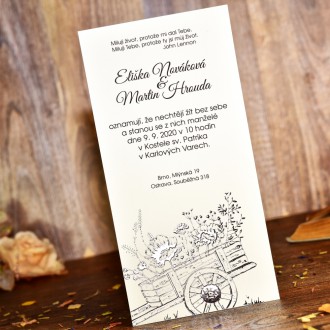 Svatební oznámení FO1206