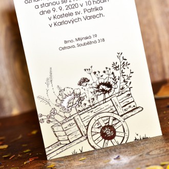 Svatební oznámení FO1206