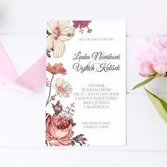 Svatební oznámení FO1203