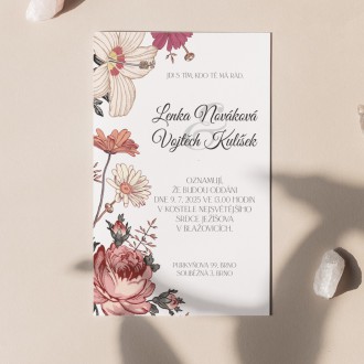 Svatební oznámení FO1203