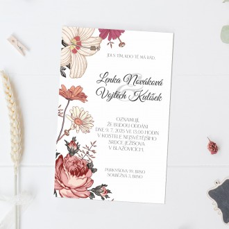 Svatební oznámení FO1203