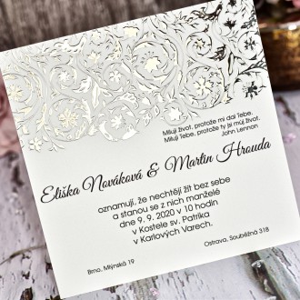 Svatební oznámení FO1207