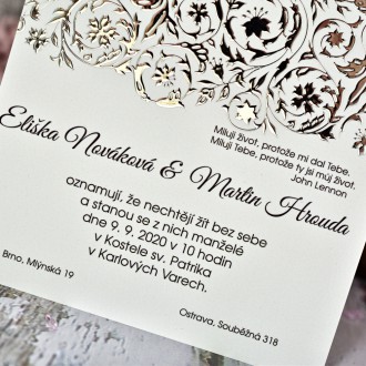 Svatební oznámení FO1207