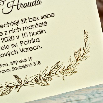 Svatební oznámení FO1212