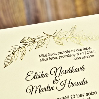 Svatební oznámení FO1212