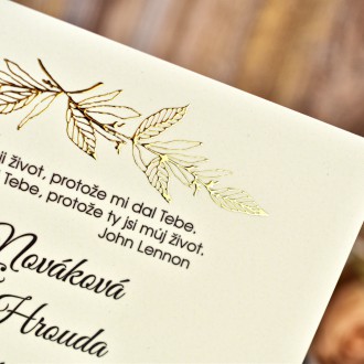 Svatební oznámení FO1212