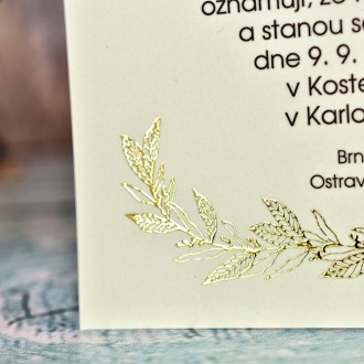 Svatební oznámení FO1212