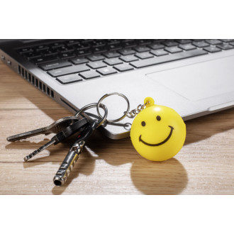 Antistresový kroužek na klíče SMILE