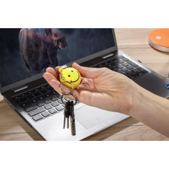 Antistresový kroužek na klíče SMILE