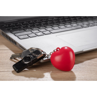 Antistresový kroužek na klíče LOVE