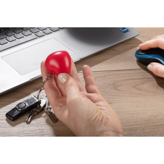 Antistresový kroužek na klíče LOVE