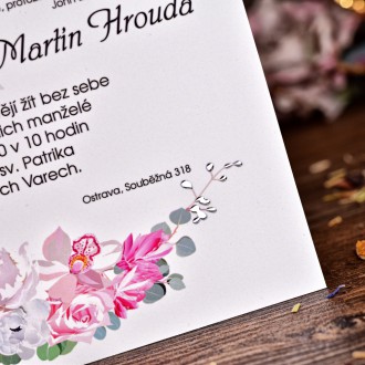 Svatební oznámení FO1218