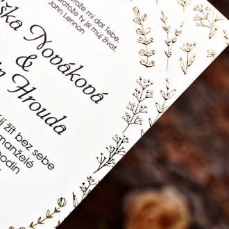 Svatební oznámení FO1220