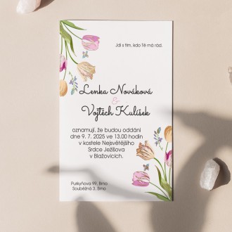 Svatební oznámení FO1225