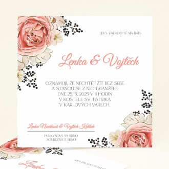 Svatební oznámení FO1231
