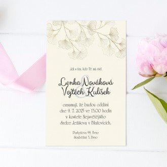 Svatební oznámení FO1236