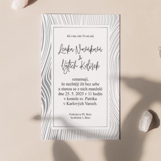 Svatební oznámení FO1240