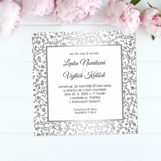 Svatební oznámení FO1241
