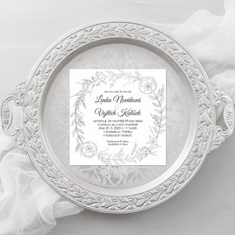 Svatební oznámení FO1243
