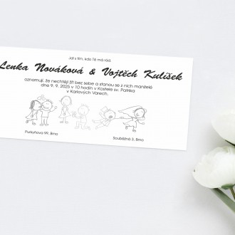 Svatební oznámení FO1248