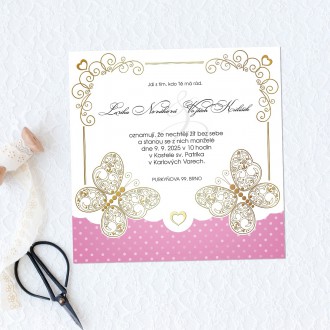 Svatební oznámení FO1251