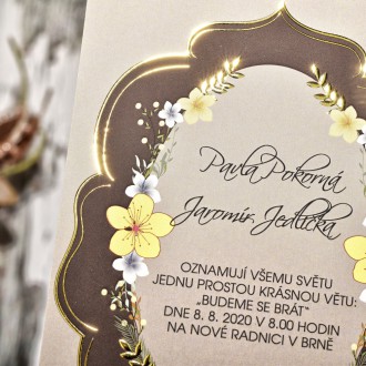 Svatební oznámení FO1252