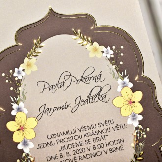 Svatební oznámení FO1252