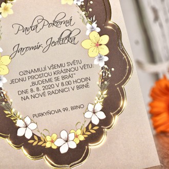 Svatební oznámení FO1252