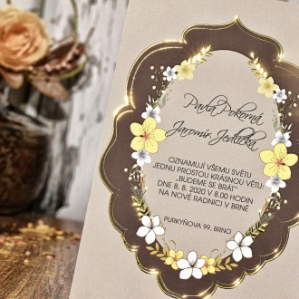 Svatební oznámení FO1252