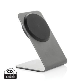 Magnetický bezdrátový stojánek 15W Terra z RCS rec. hliníku