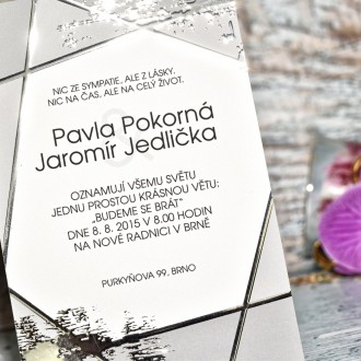 Svatební oznámení FO1258