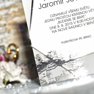 Svatební oznámení FO1258