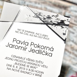 Svatební oznámení FO1258