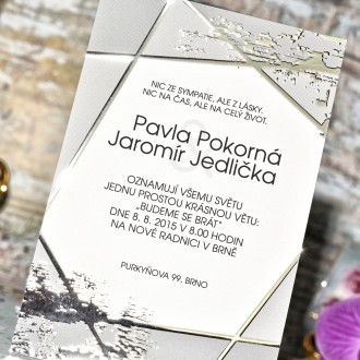 Svatební oznámení FO1258