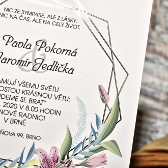 Svatební oznámení FO1259