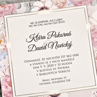 Svatební oznámení FO1261