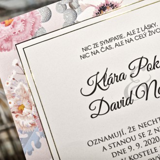 Svatební oznámení FO1261