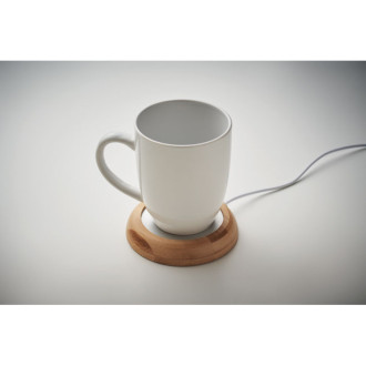 MUGLET, Bambusový USB ohřívač hrnků