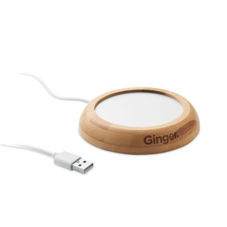 MUGLET, Bambusový USB ohřívač hrnků