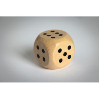 DADIN, Dřevěná kostka 3 cm