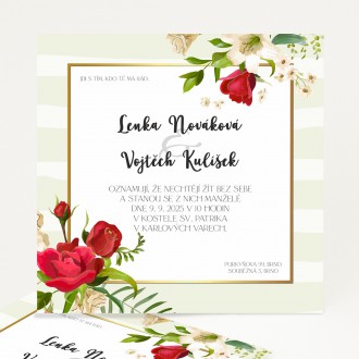 Svatební oznámení FO1266