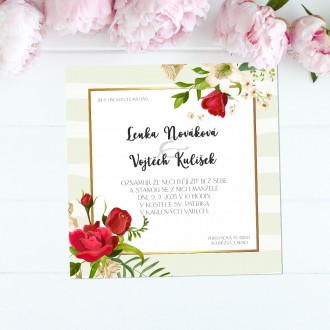 Svatební oznámení FO1266