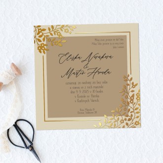 Svatební oznámení FO1268