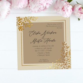 Svatební oznámení FO1268