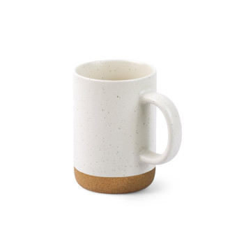 CONSTELLATION CORK. Ceramic mug with cork base 370 mL