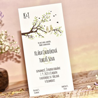 Svatební oznámení FO1269